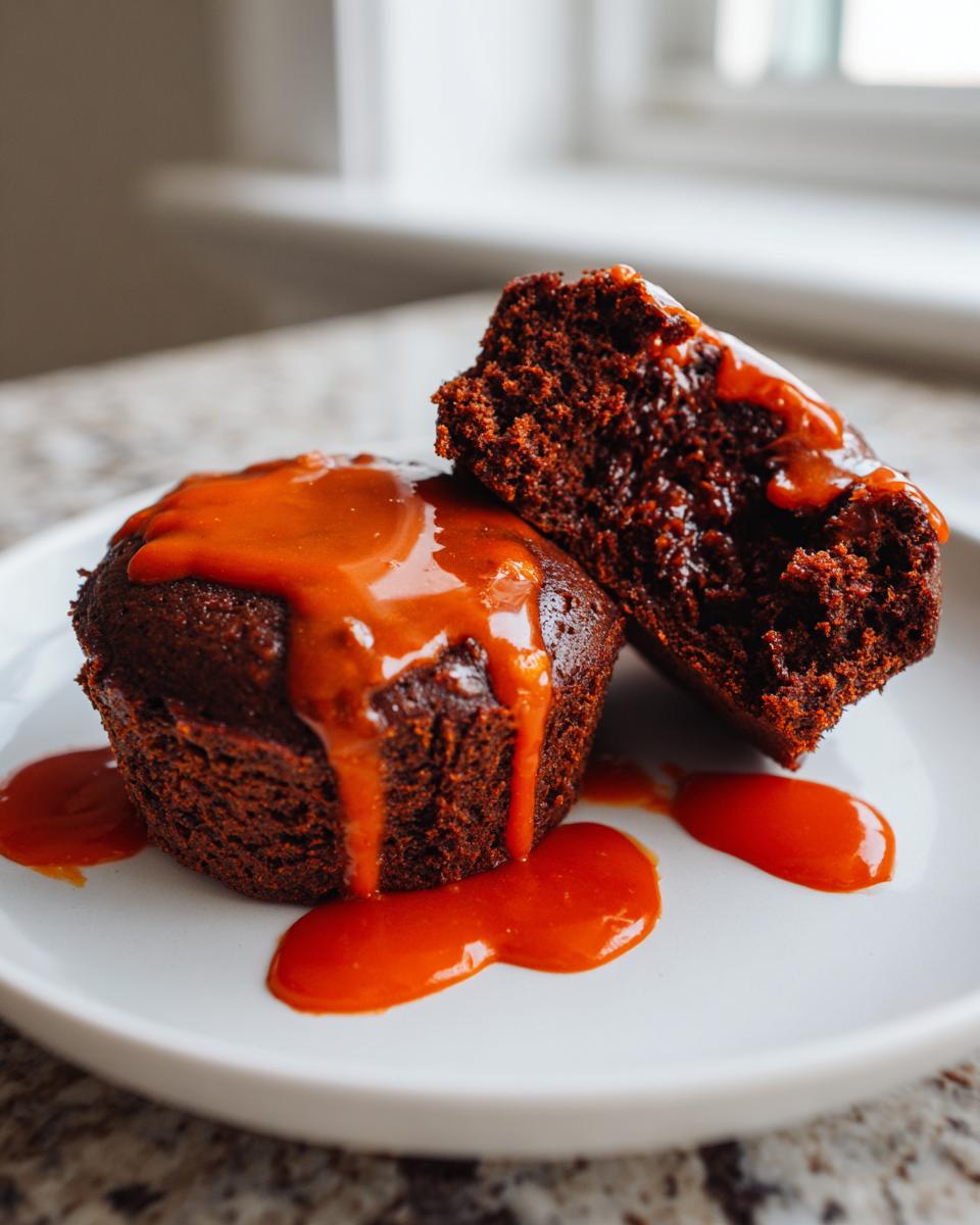 Amazing 26-Minute Dark Chocolate Donuts 6 Dark Chocolate Donuts with Blood Orange Glaze - detail 2