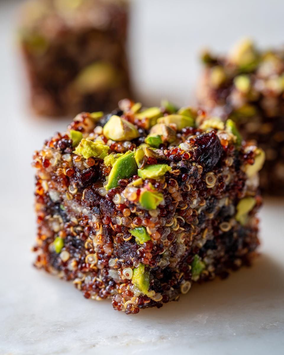 3 Amazing Festive Puffed Quinoa Bars 6 Festive Puffed Quinoa Bars - detail 2