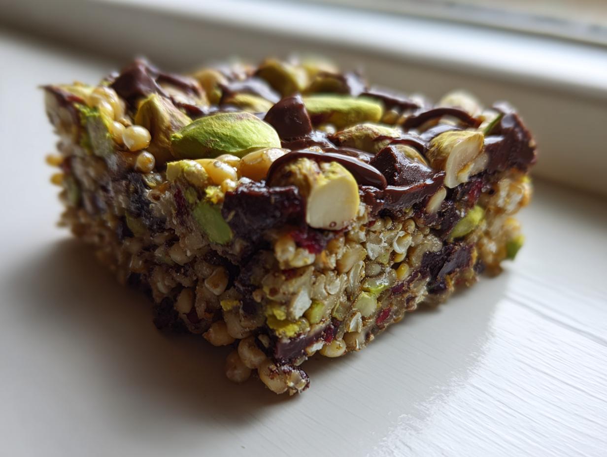 3 Amazing Festive Puffed Quinoa Bars 4 Festive Puffed Quinoa Bars