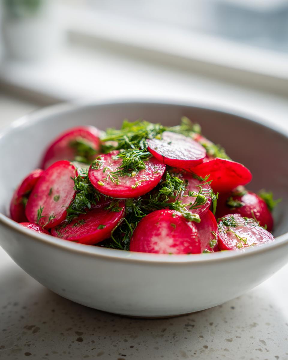 Fresh Radish Salad in 10 Shocking Minutes 6 Fresh Radish Salad - detail 1