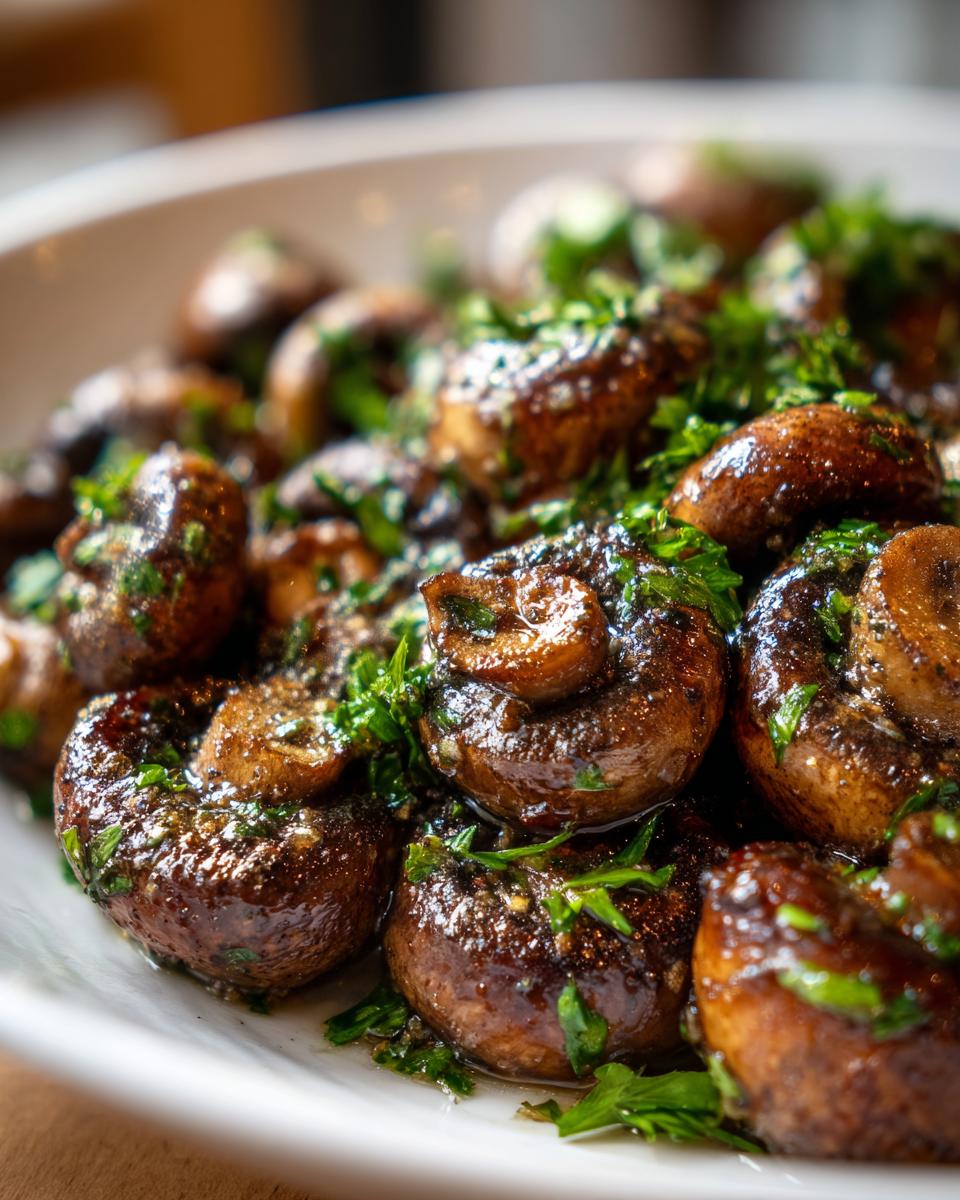 Amazing 6-Step Garlic Butter Mushrooms 5 Garlic Butter Mushrooms - detail 1