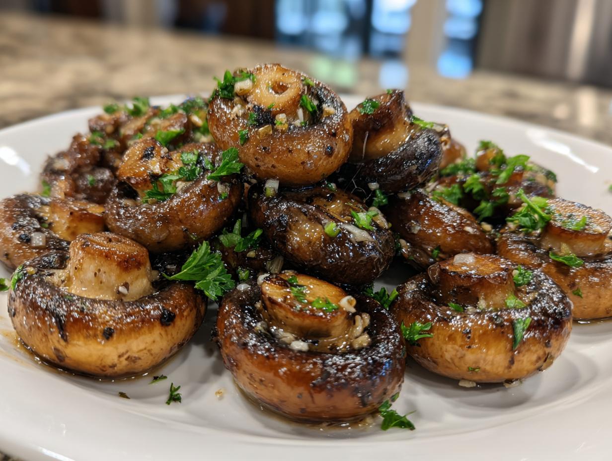 Amazing 6-Step Garlic Butter Mushrooms 4 Garlic Butter Mushrooms