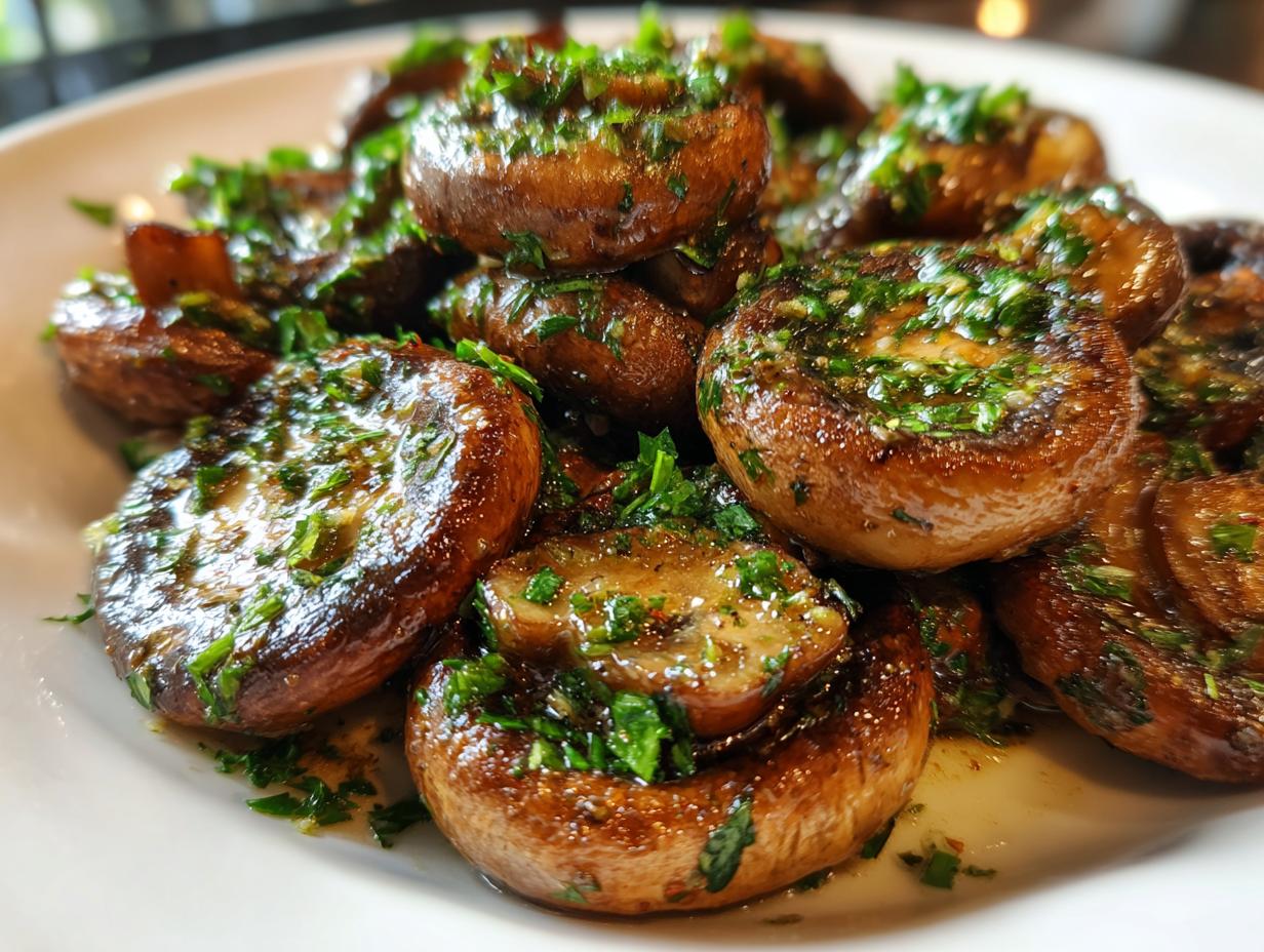 Amazing 4-Step Garlic Butter Mushrooms 5 Garlic Butter Mushrooms