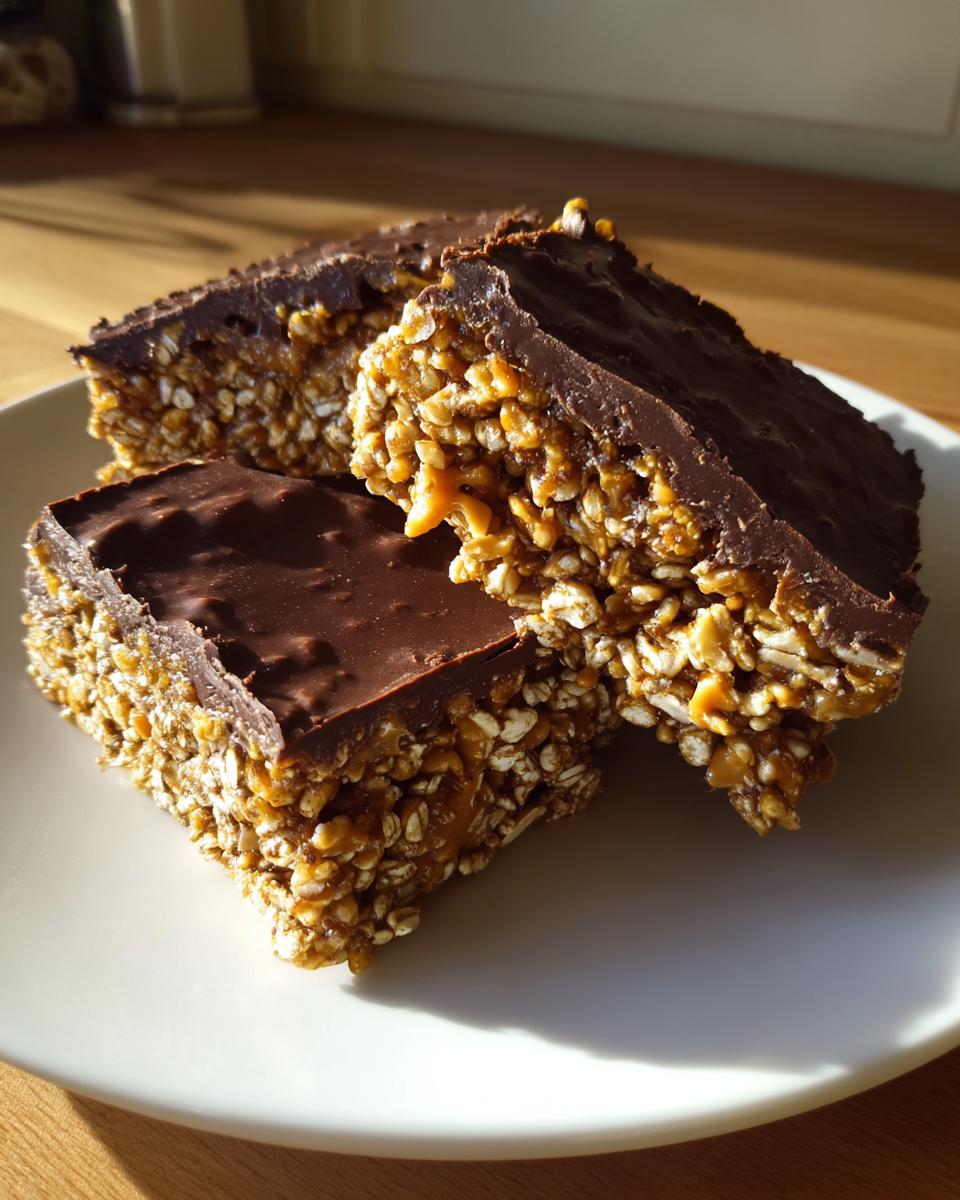 Amazing 4-Ingredient Healthy Chocolate & Peanut Butter Quinoa Squares 5 Healthy Chocolate & Peanut Butter Quinoa Squares - detail 1