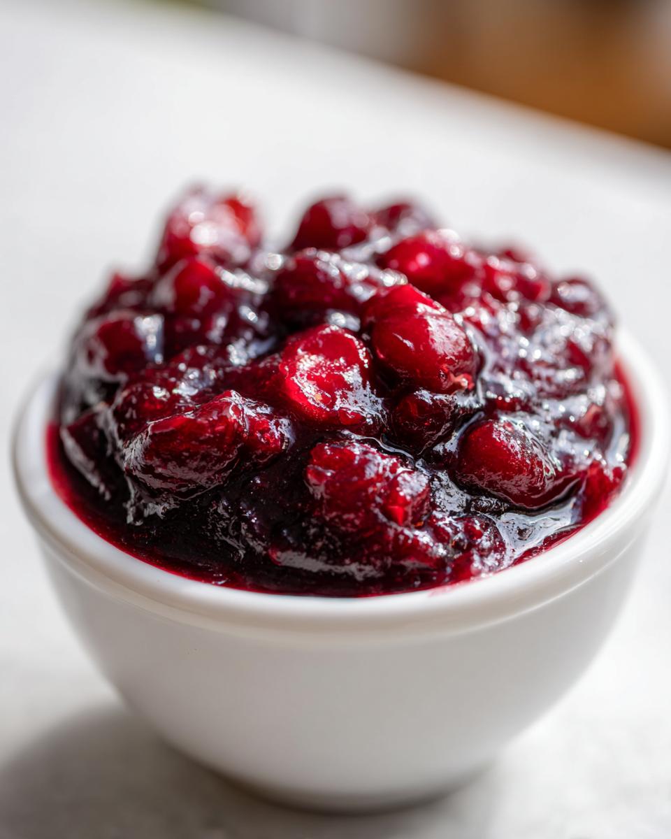 Amazing 15-Minute Homemade Cranberry Sauce 6 Homemade Cranberry Sauce - detail 1