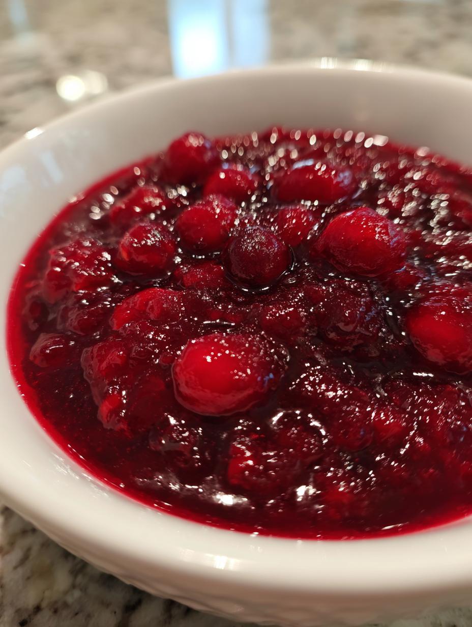 Homemade Cranberry Sauce: 1 Flawless Recipe 6 Homemade Cranberry Sauce - detail 2