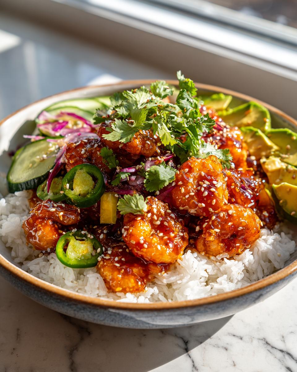 Amazing 20-Min Honey Garlic Prawn Rice Bowls 5 Honey Garlic Prawn Rice Bowls - detail 1