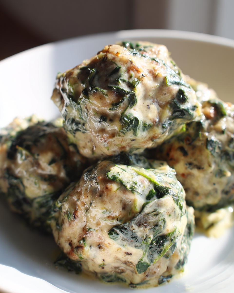 Guaranteed 1 amazing Instant Pot Creamy Spinach Chicken Meatballs 5 Instant Pot Creamy Spinach Chicken Meatballs - detail 1