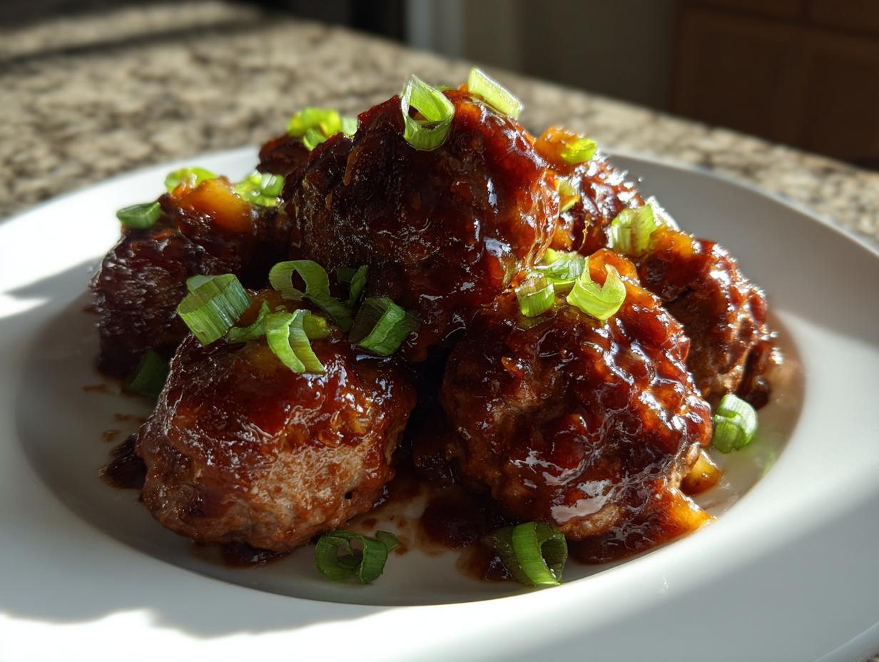Amazing 15-min Instant Pot Teriyaki Pineapple Meatballs 4 Instant Pot Teriyaki Pineapple Meatballs
