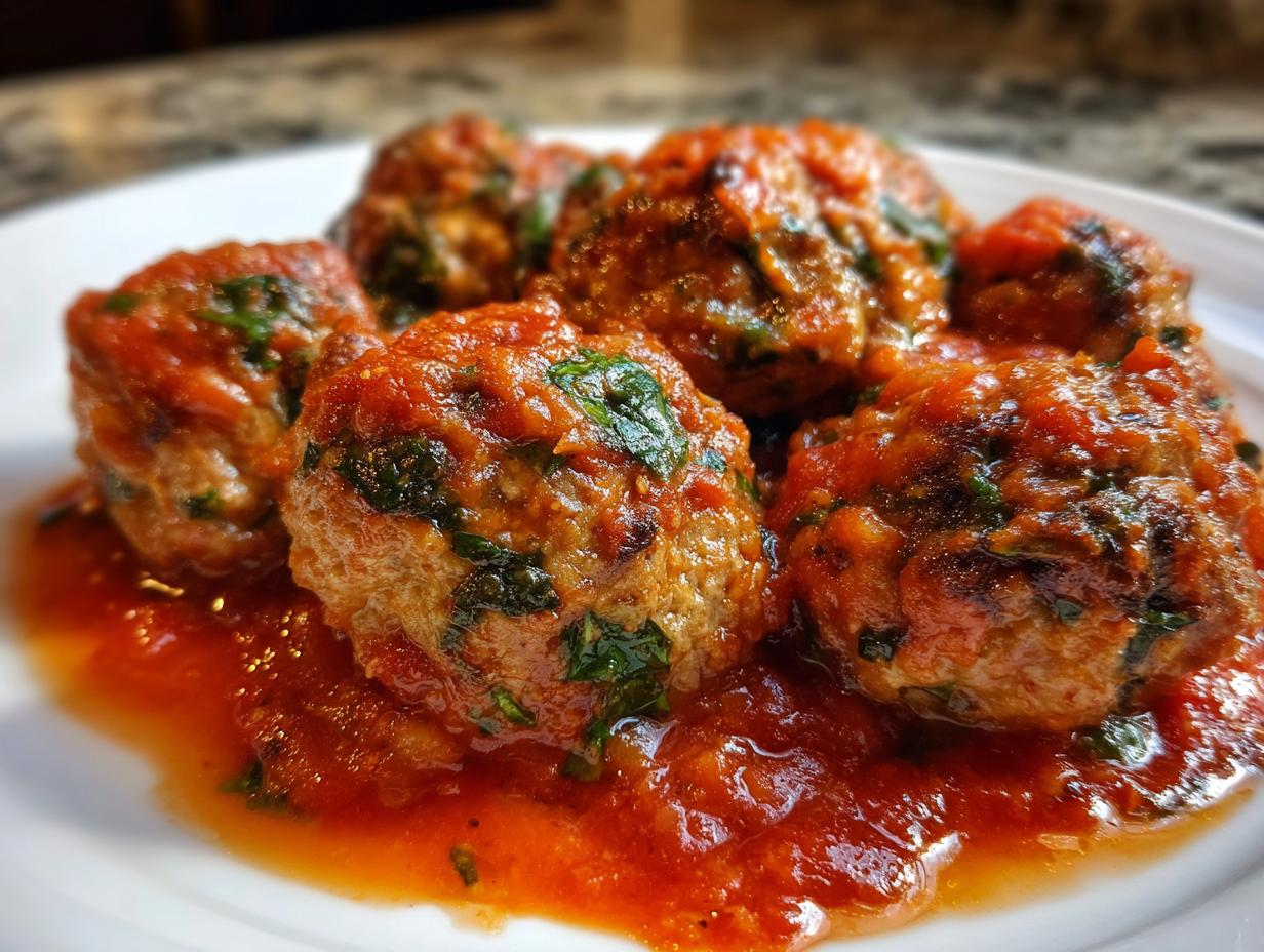 Super 5-Minute Instant Pot Tomato Basil Turkey Meatballs 4 Instant Pot Tomato Basil Turkey Meatballs