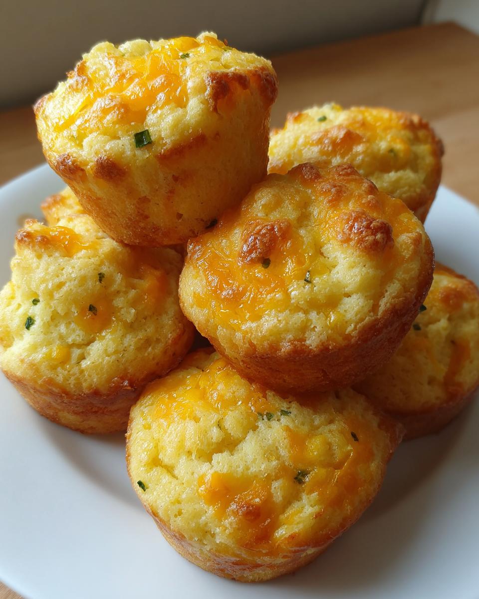 4 Ingredient Jalapeño Cheddar Mini Muffins Shockingly Good 6 Jalapeño Cheddar Mini Muffins (4 Ingredients) - detail 1