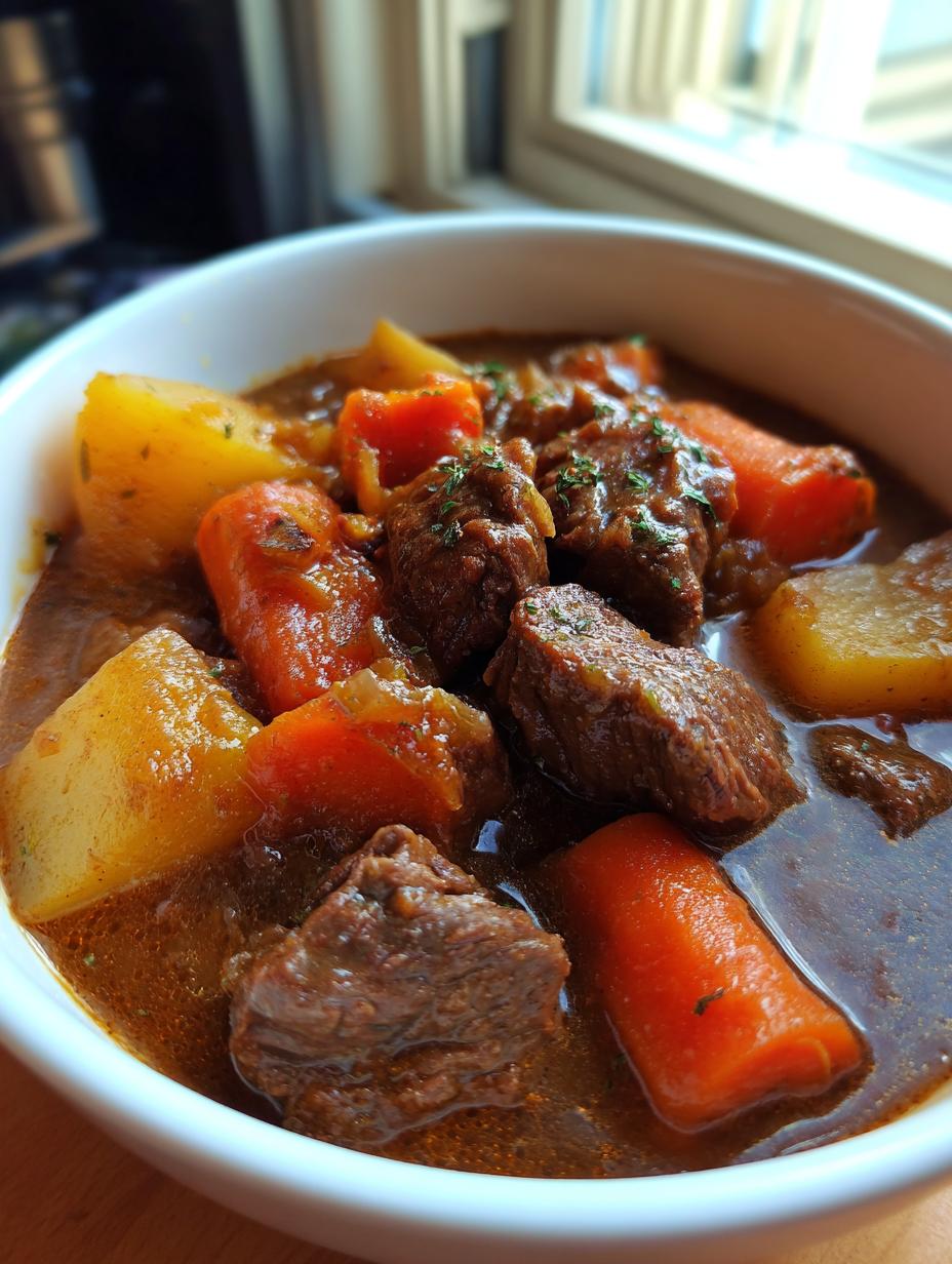 Amazing 8-Hour Lamb and Carrot Stew Comfort 6 Lamb and Carrot Stew - detail 2