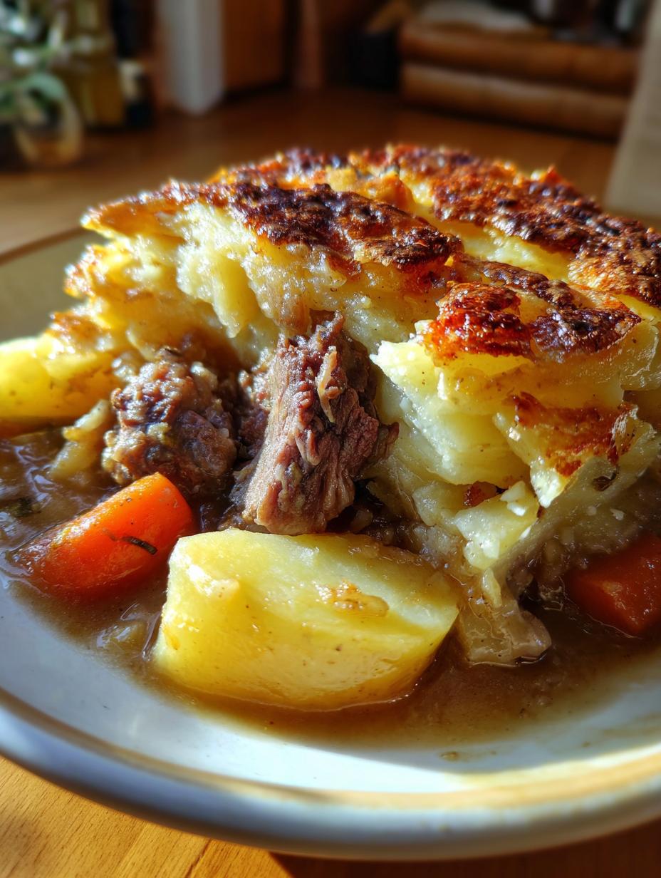 Amazing 2 step Lancashire Hot Pot bake 6 Lancashire Hot Pot - detail 2