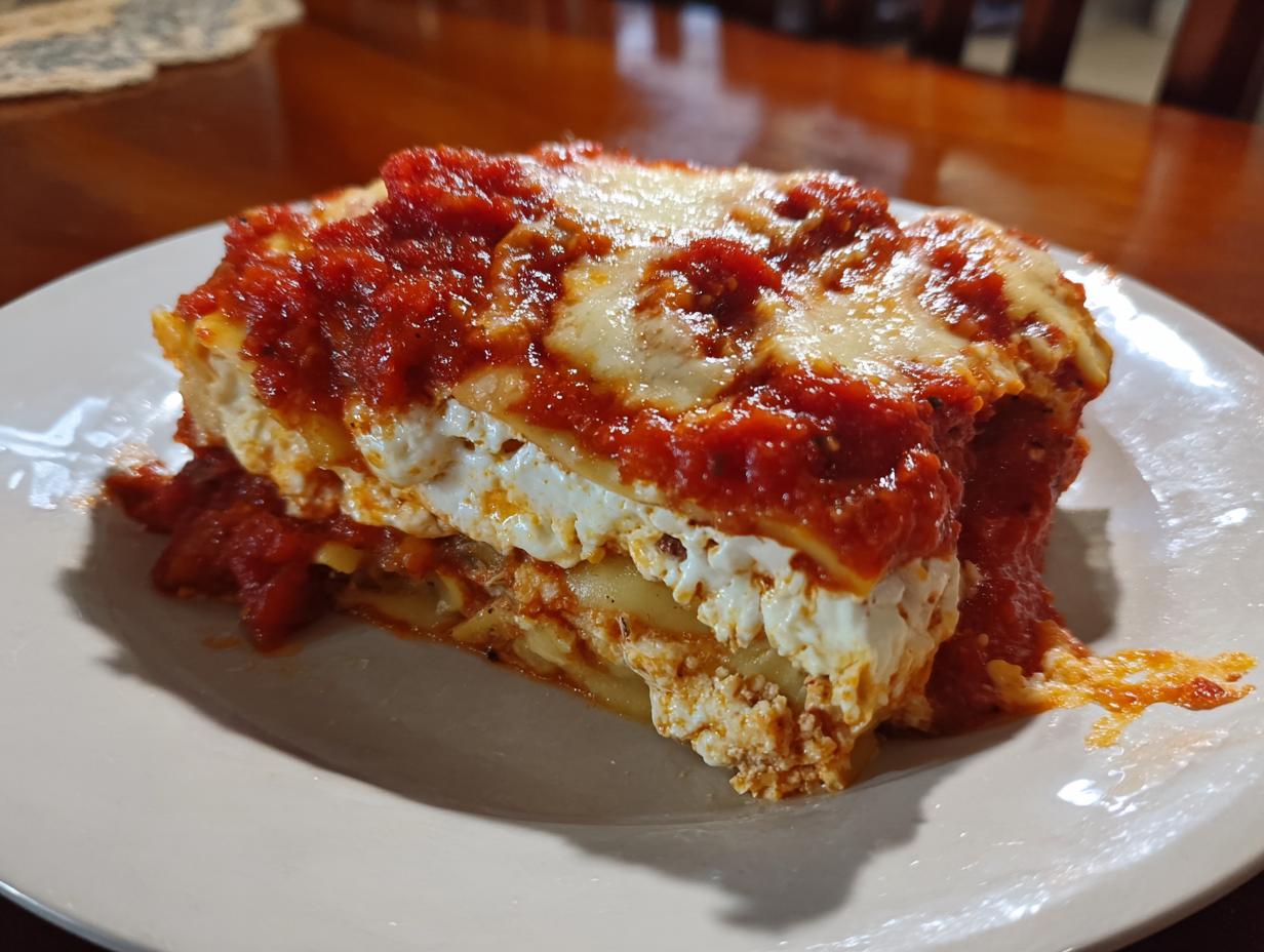 Amazing Lazy Ravioli Lasagna in 1 bake 7 Lazy Ravioli Lasagna - detail 2