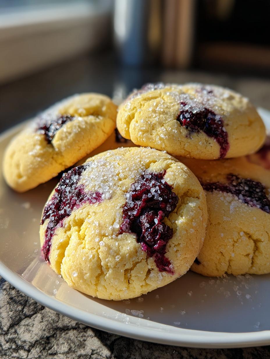 Divine 15 Lemon Blueberry Swirl Cookies 6 Lemon Blueberry Swirl Cookies - detail 2