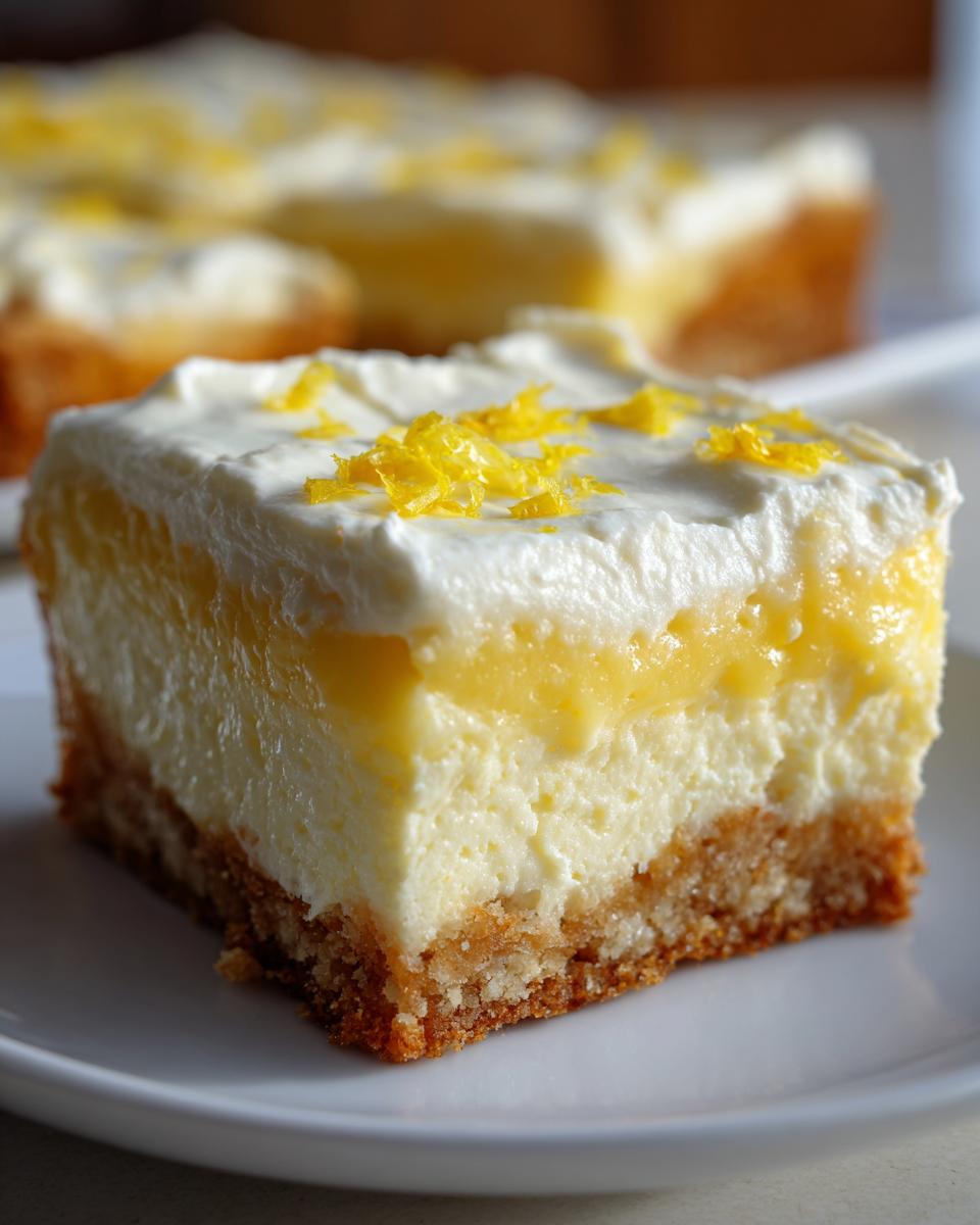 Amazing 3 Lemon Cream Cheese Bars 6 Lemon Cream Cheese Bars - detail 2