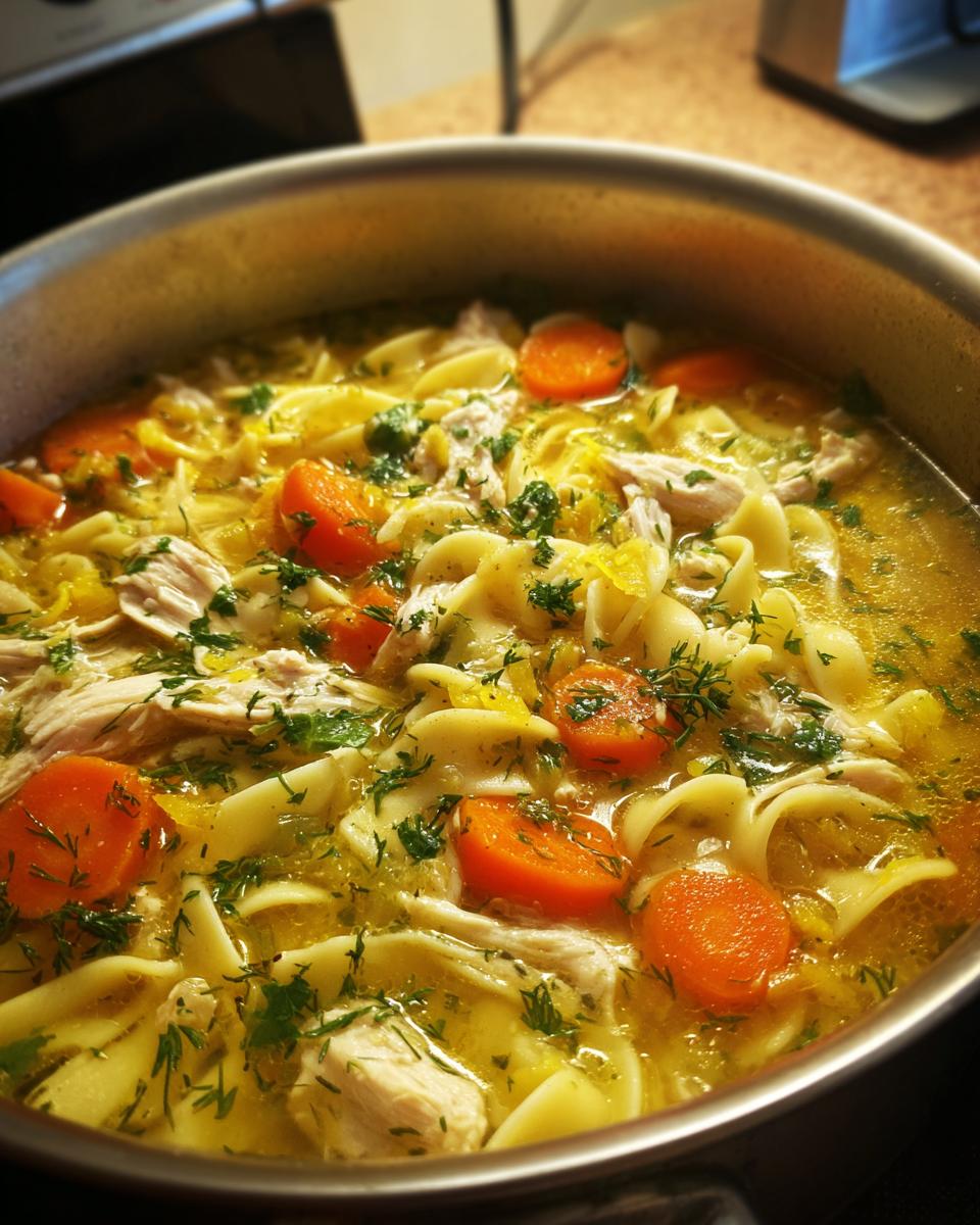 Amazing 8-Minute Lemon Ginger Chicken Noodle Soup 7 Lemon Ginger Chicken Noodle Soup - detail 2