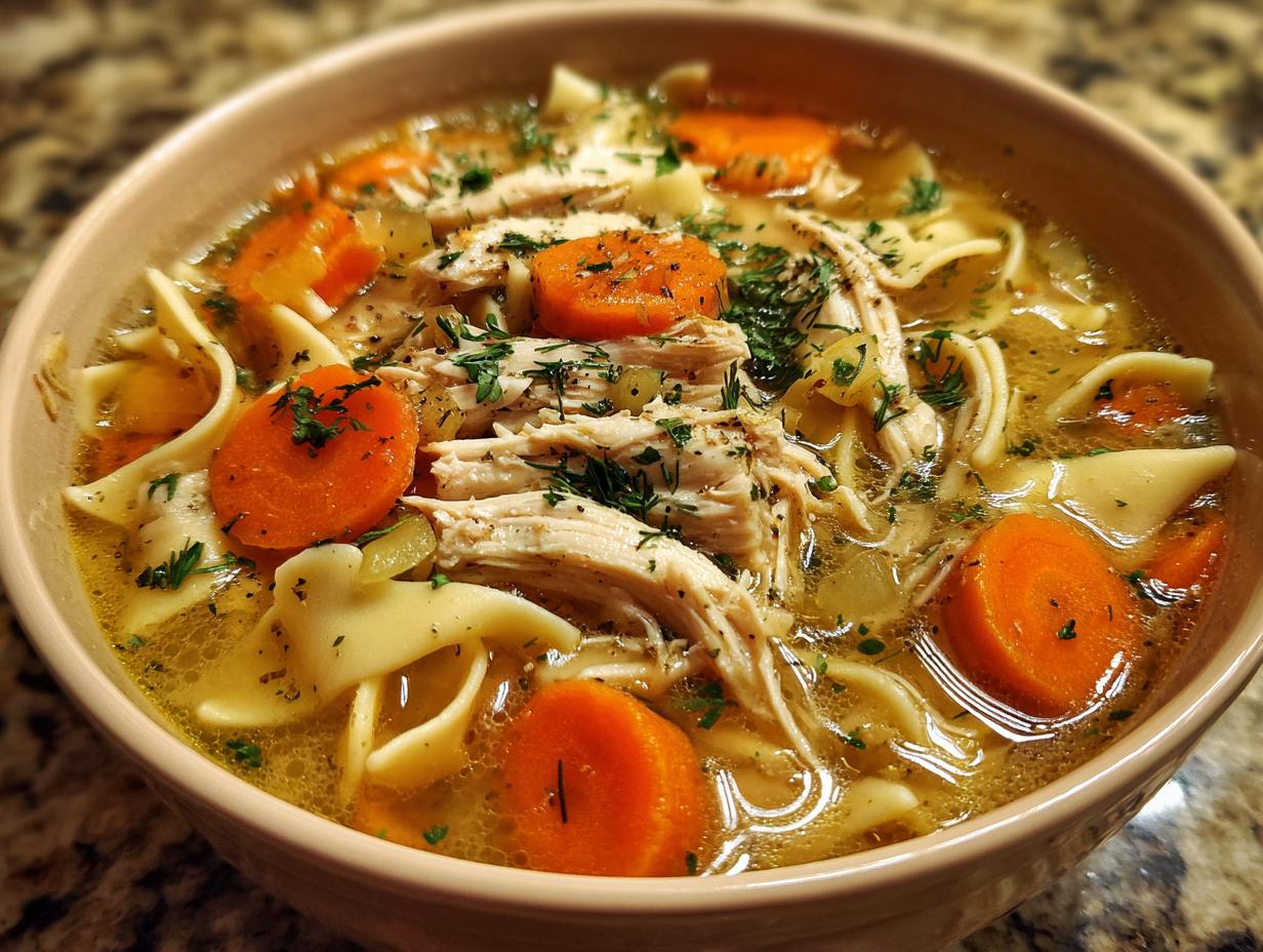 Amazing 8-Minute Lemon Ginger Chicken Noodle Soup 5 Lemon Ginger Chicken Noodle Soup