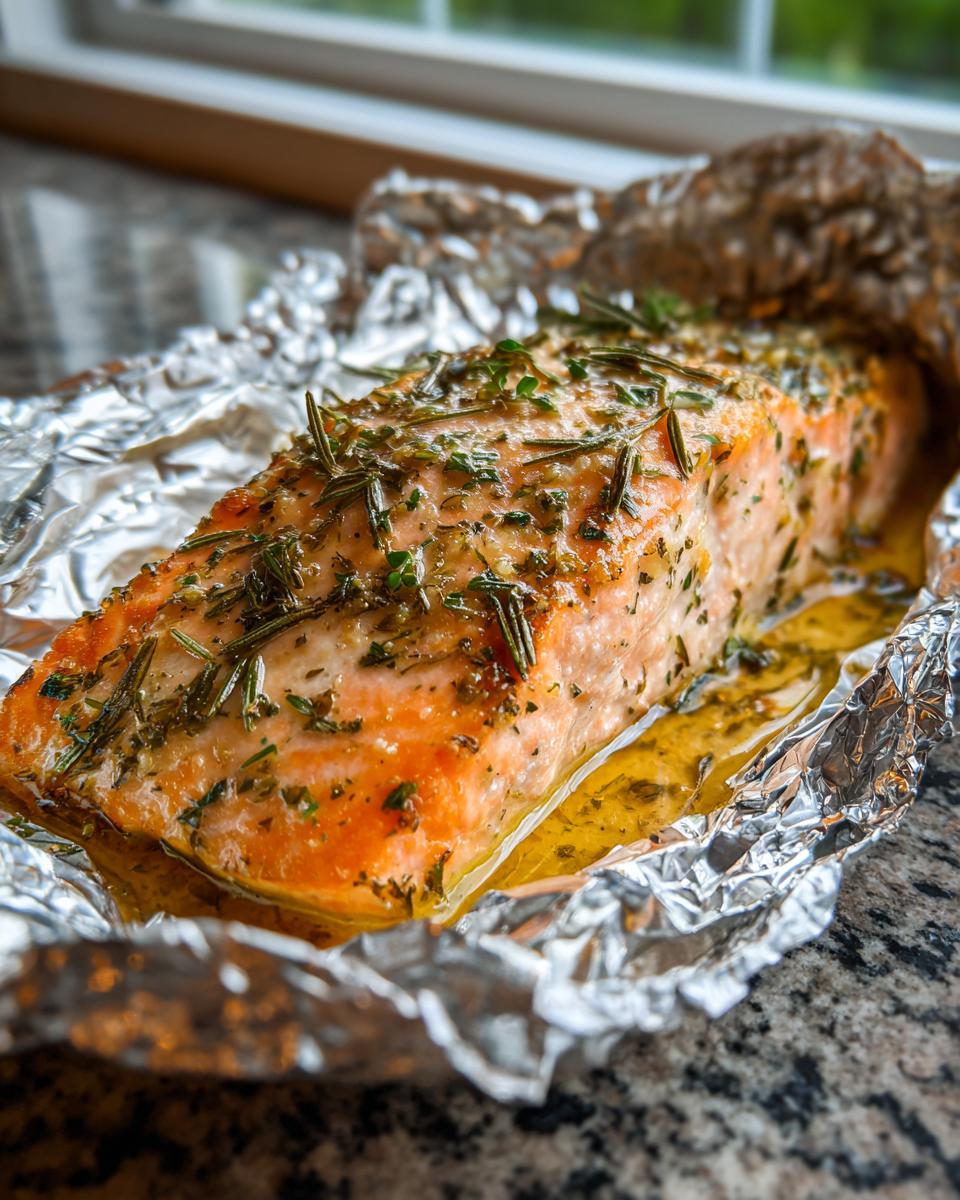Lemon Herb Salmon Baked in Foil: 4 Easy Wins 6 Lemon Herb Salmon Baked in Foil - detail 1