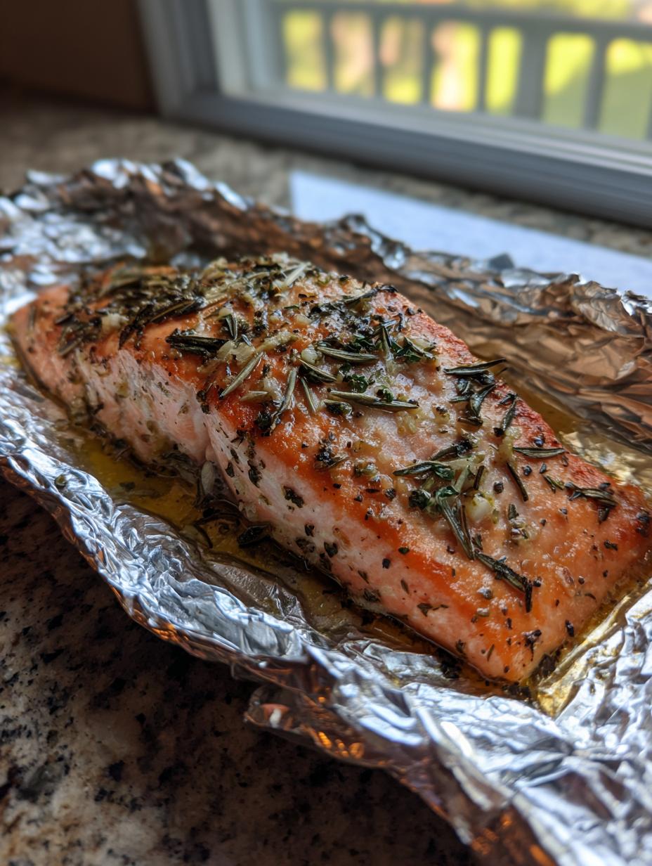 Lemon Herb Salmon Baked in Foil: 4 Easy Wins 8 Lemon Herb Salmon Baked in Foil - detail 3