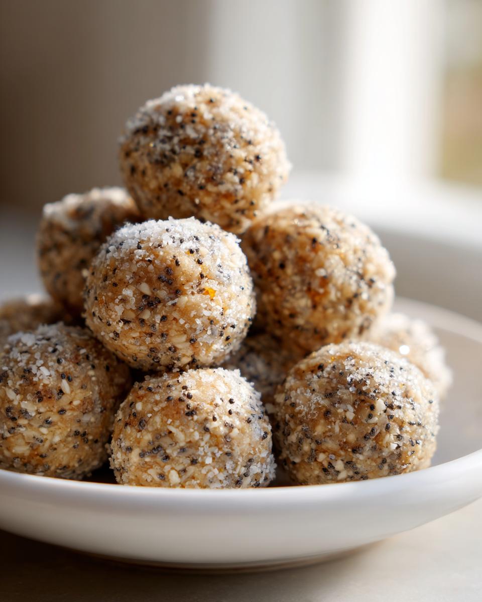 Amazing Lemon Poppy Seed Energy Bites Recipe 12 7 Lemon Poppy Seed Energy Bites Recipe - detail 2