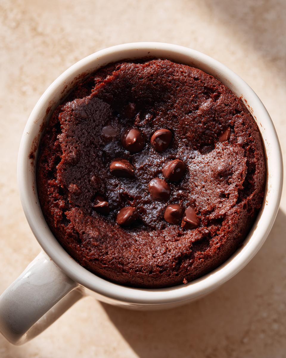 Guaranteed 3 Minute Low Fat Chocolate Mug Cake Bliss 5 Low Fat Chocolate Mug Cake - detail 1