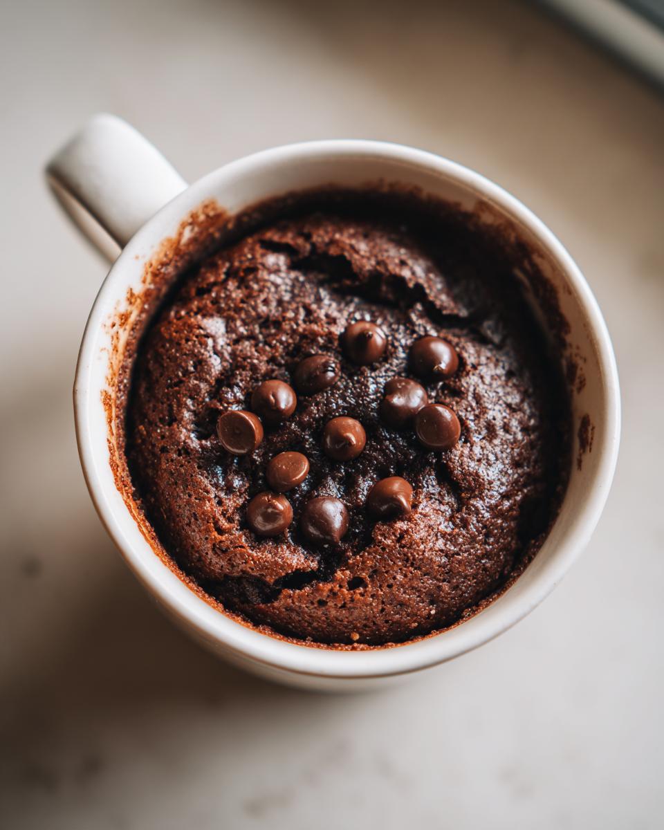 Guaranteed 3 Minute Low Fat Chocolate Mug Cake Bliss 6 Low Fat Chocolate Mug Cake - detail 2