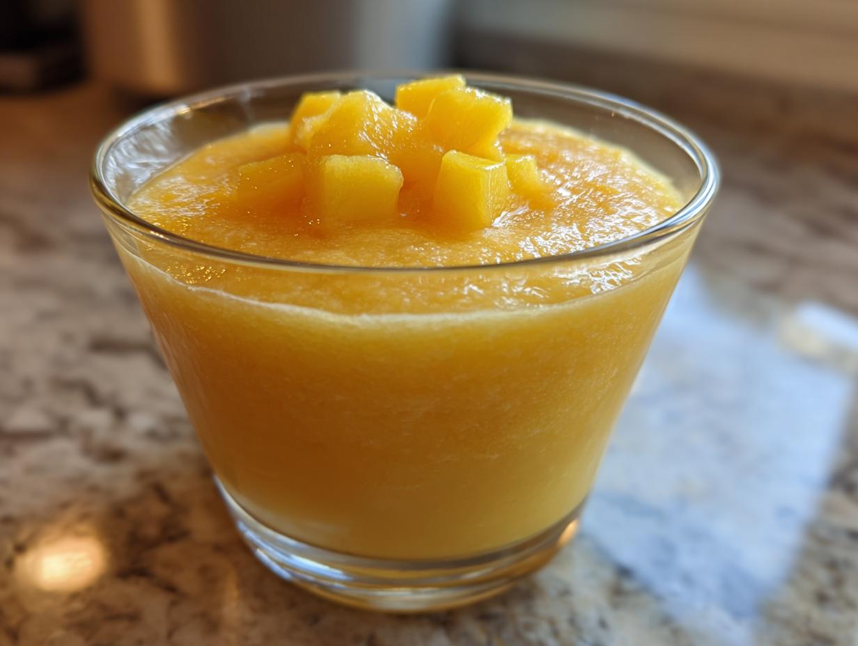 Amazing Mango Pudding in 4 Simple Steps 4 Mango Pudding