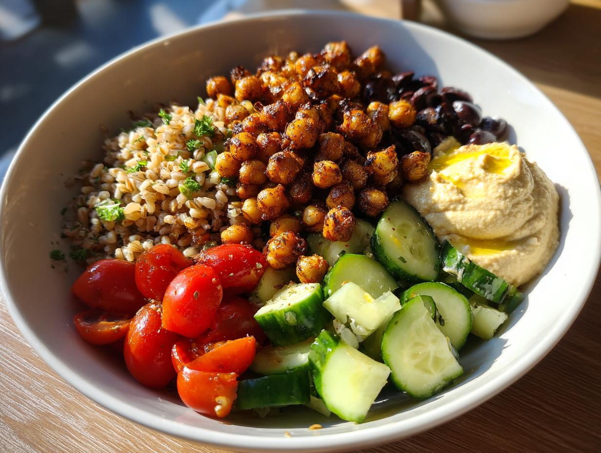 Amazing 20-Minute Mediterranean Chickpea Bowl 4 Mediterranean Chickpea Bowl