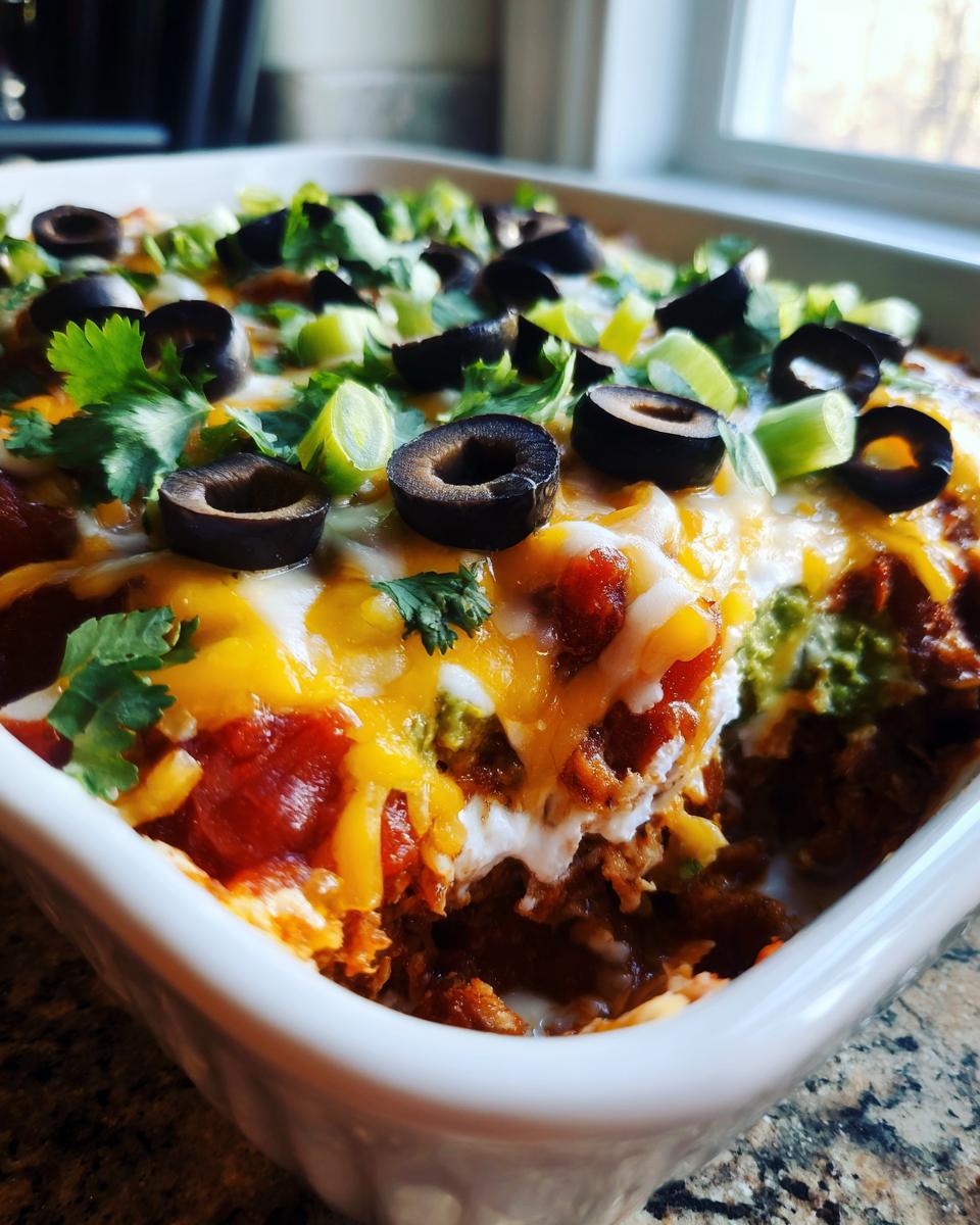 Amazing Mexican 5‑Layer Dip; 15 Min 6 Mexican 5‑Layer Dip - detail 2