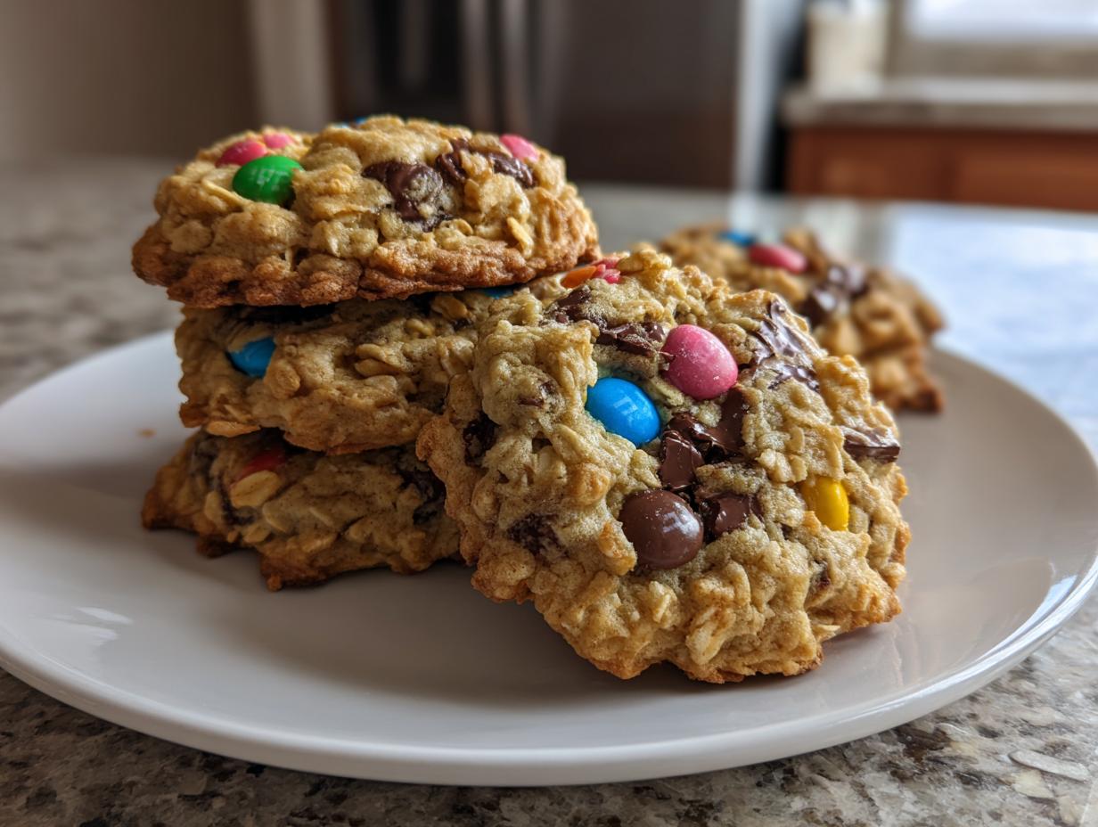 Amazing Monster Cookies: 1 secret for chew 5 Monster Cookies