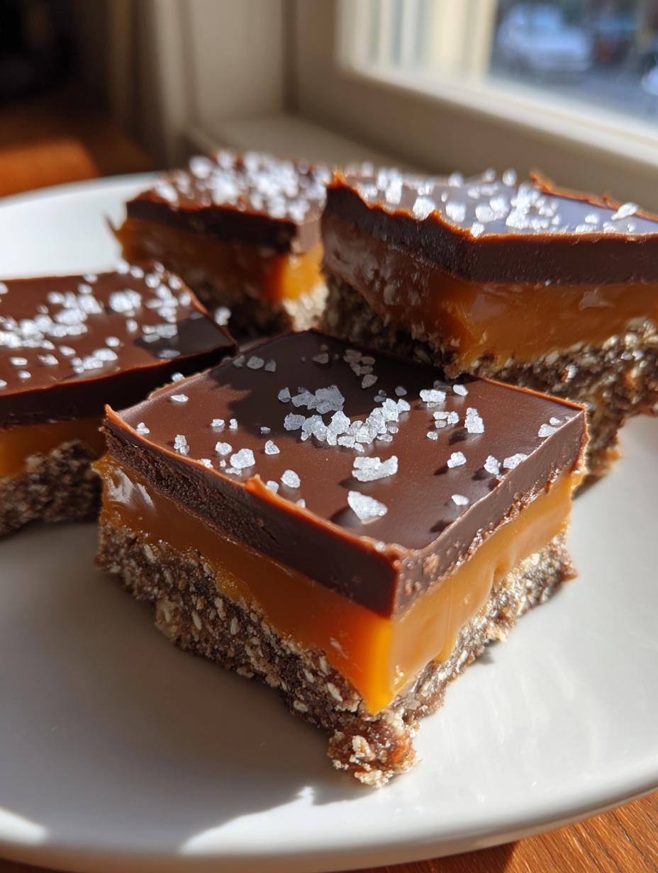 Divine 16 No-Bake Salted Caramel Pretzel Bars 8 No-Bake Salted Caramel Pretzel Bars - detail 3