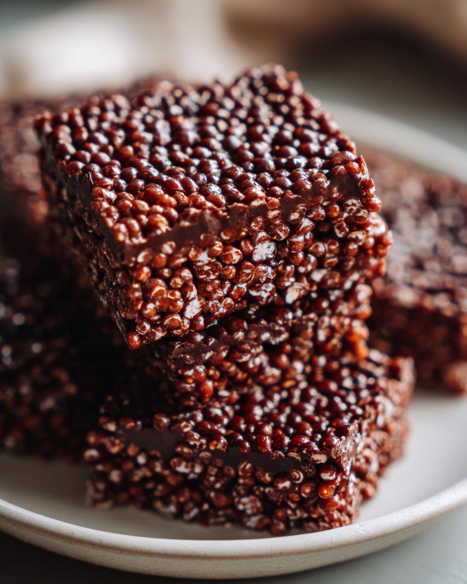 Amazing 10-Minute No-Bake Mexican Chocolate Puffed Quinoa Squares 7 No‑Bake Mexican Chocolate Puffed Quinoa Squares - detail 2