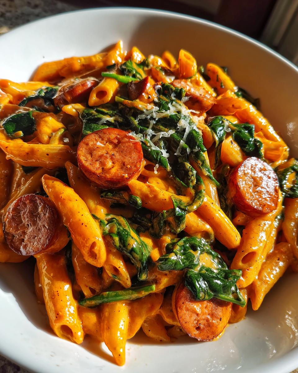 Stunning 30-Minute One Pot Creamy Cajun Sausage Pasta 7 One Pot Creamy Cajun Sausage Pasta (30-Minutes) - detail 2