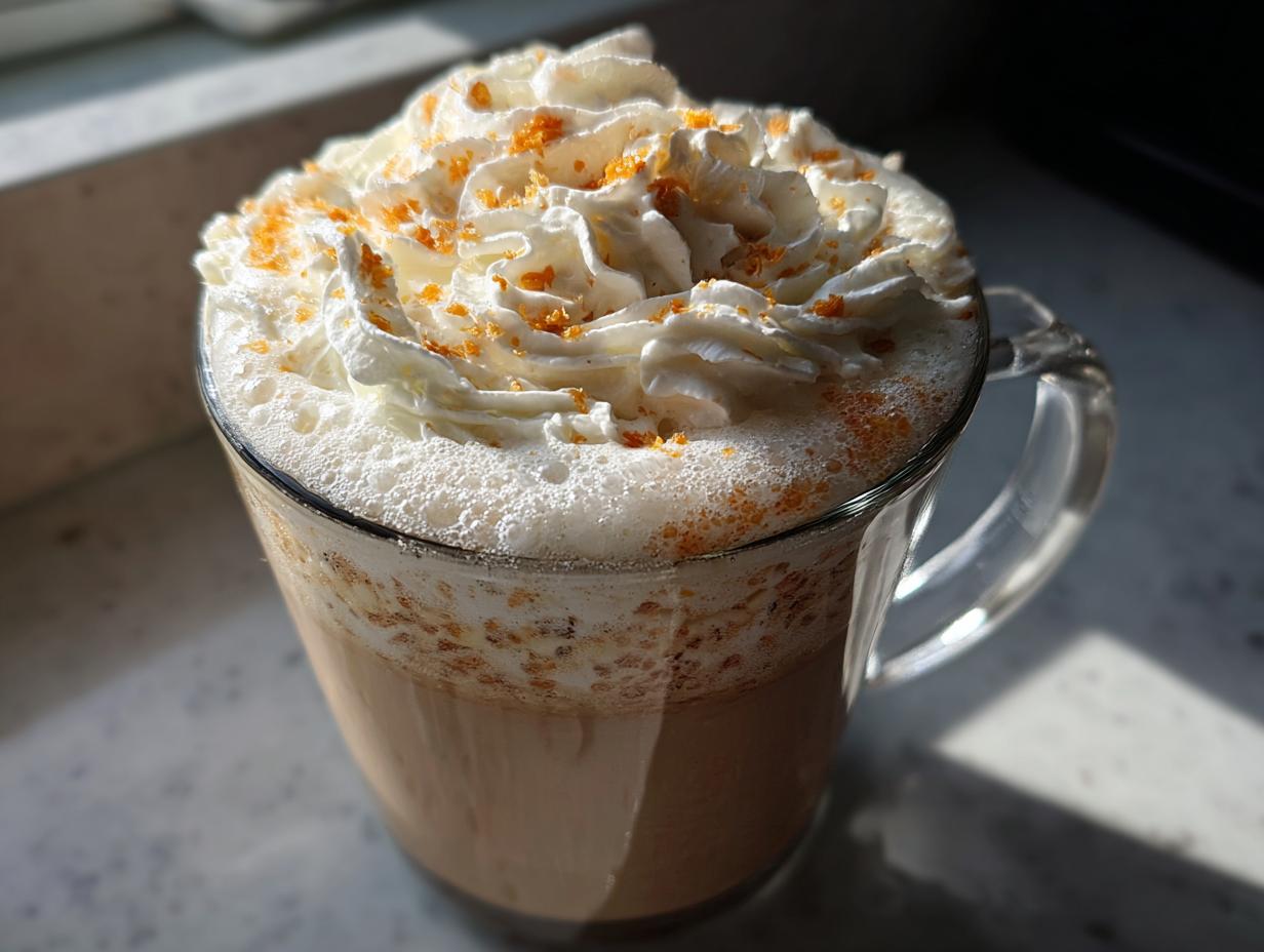 Amazing 8-Minute Orange Spice Latte Secret 4 Orange Spice Latte