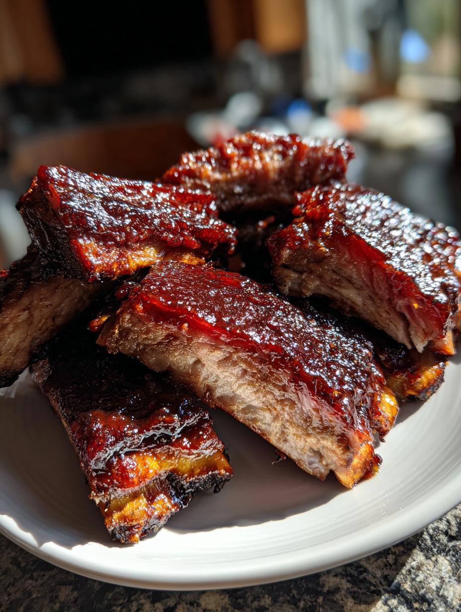 Amazing 15-Minute Prep Oven BBQ Ribs 6 Oven BBQ Ribs - detail 2