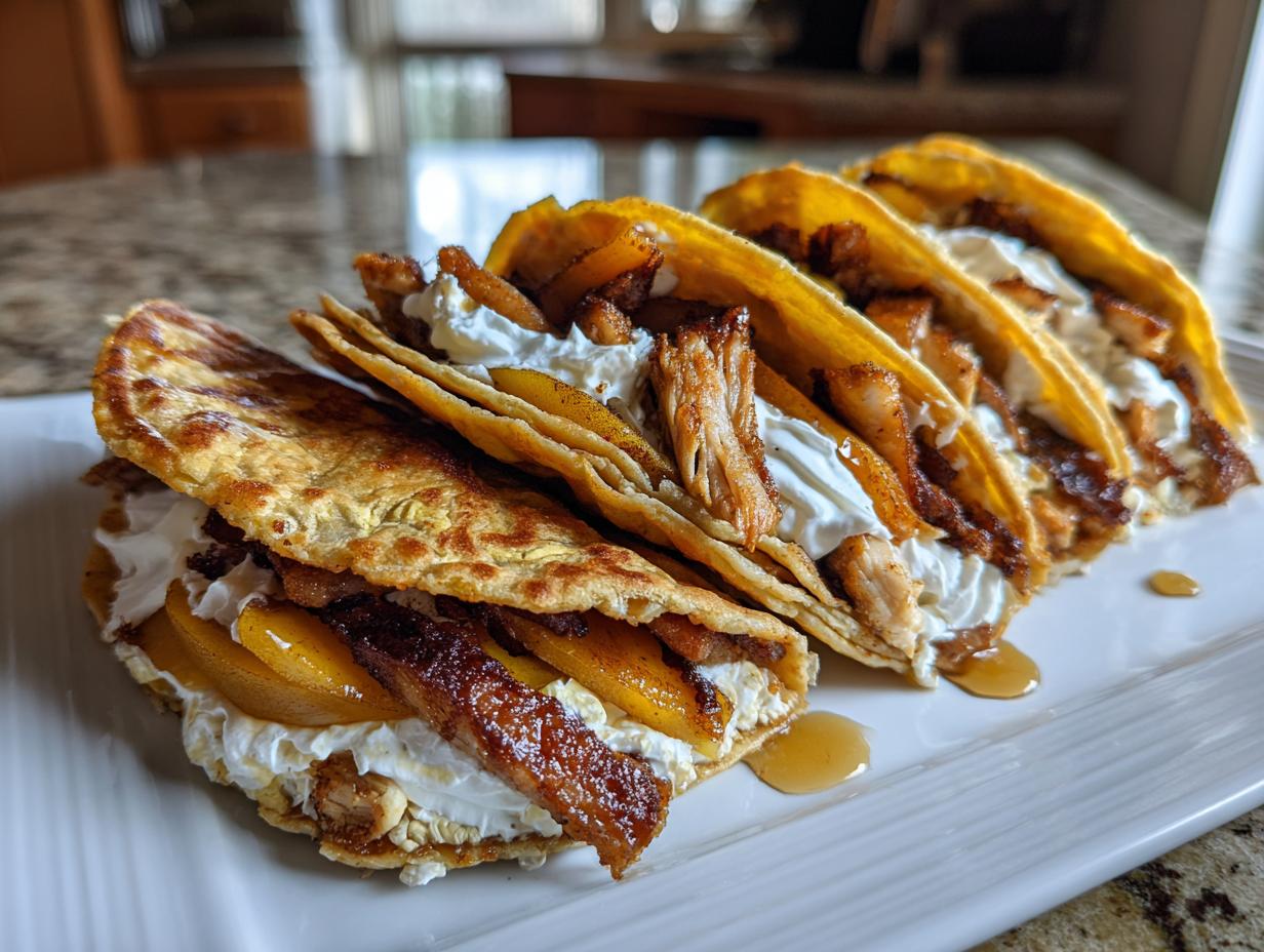 Fabulous 3-Minute Pancake Tacos Delight 4 Pancake Tacos