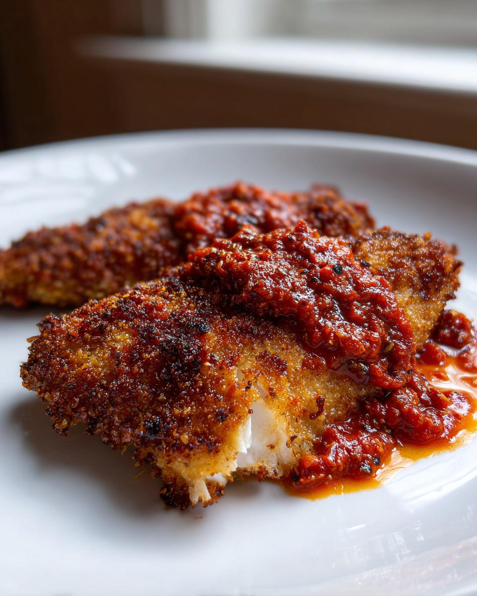 Amazing 45-Min Panko-Parmesan Chicken 6 Panko-Parmesan Chicken with Sun-Dried Tomato Sauce - detail 1
