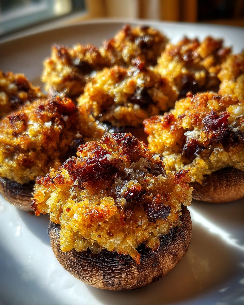 5-Minute Parmesan‑Stuffed Mushrooms Magic 7 Parmesan‑Stuffed Mushrooms - detail 2