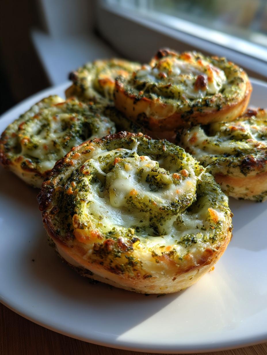 Stunning Pesto and Mozzarella Pinwheels (4 Ingredients) 8 Pesto and Mozzarella Pinwheels (4 Ingredients) - detail 3
