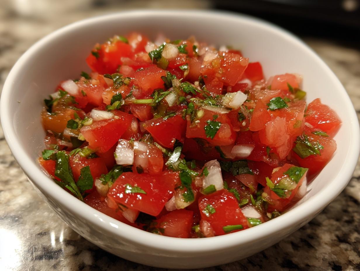 Amazing 15-Minute Pico de Gallo (Fresh Salsa) 4 Pico de Gallo (Fresh Salsa)