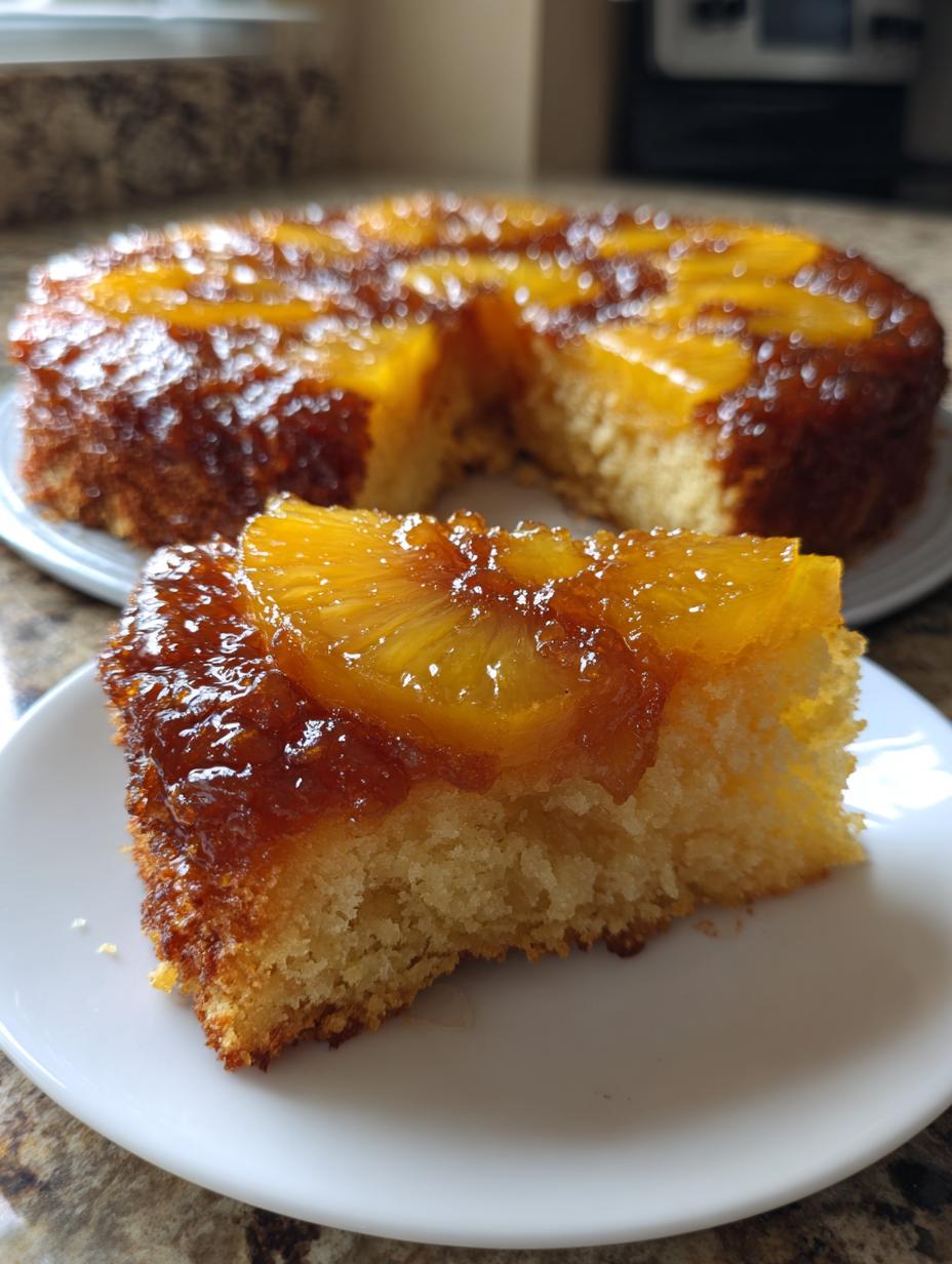 Amazing 1 Pineapple Upside-Down Cake Joy 6 Pineapple Upside-Down Cake - detail 2