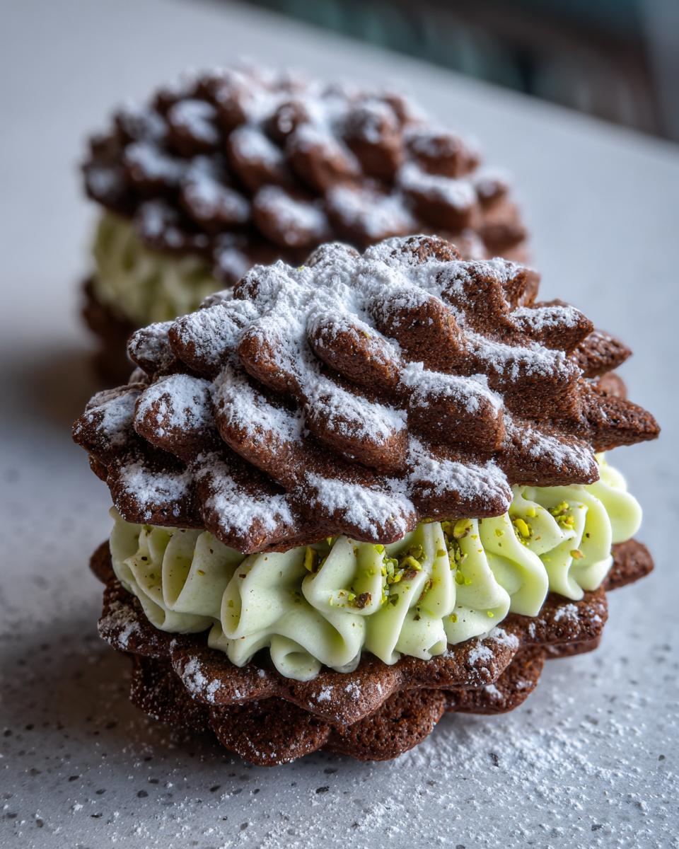 Amazing 3 Detail Pinecone Cookies Joy 5 Pinecone Cookies - detail 1
