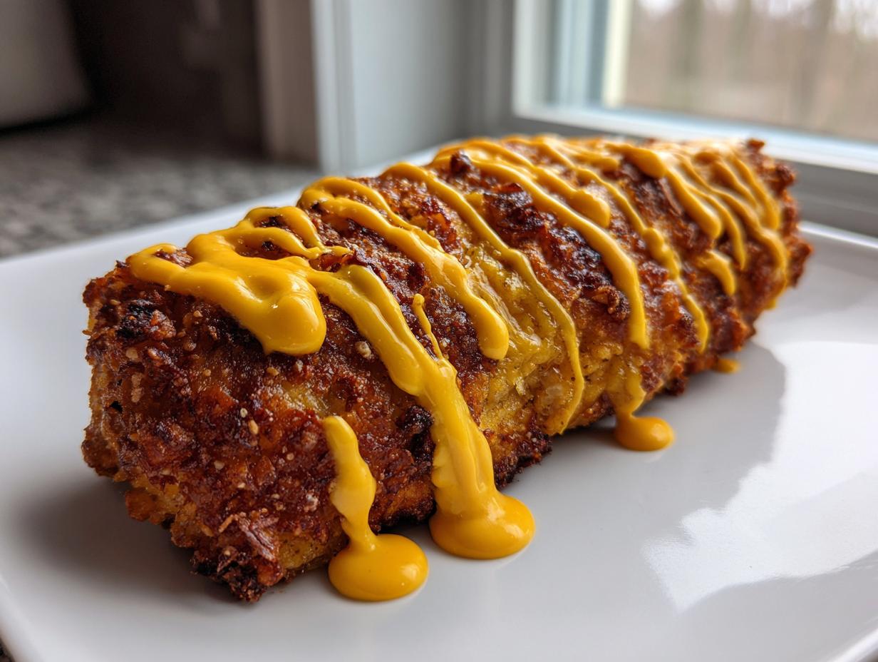 Super Pretzel Chicken with Mustard-Cheddar Sauce 4 Pretzel Chicken with Mustard-Cheddar Sauce