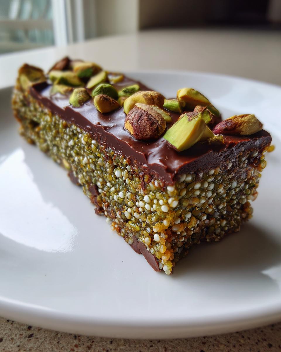 Amazing 12 Puffed Quinoa & Pistachio Bars 7 Puffed Quinoa & Pistachio Bars - detail 2