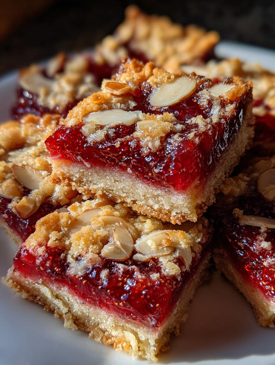 5 Amazing Raspberry Almond Dessert Bars 6 Raspberry Almond Dessert Bars - detail 2