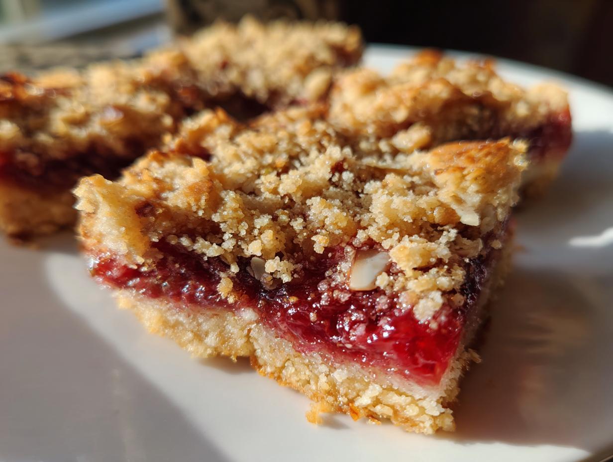5 Amazing Raspberry Almond Dessert Bars 4 Raspberry Almond Dessert Bars