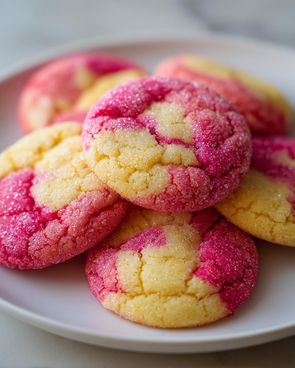 Raspberry Grapefruit Passionfruit Sugar Cookies Bliss 6 Raspberry + Grapefruit + Passionfruit Sugar Cookies - detail 1