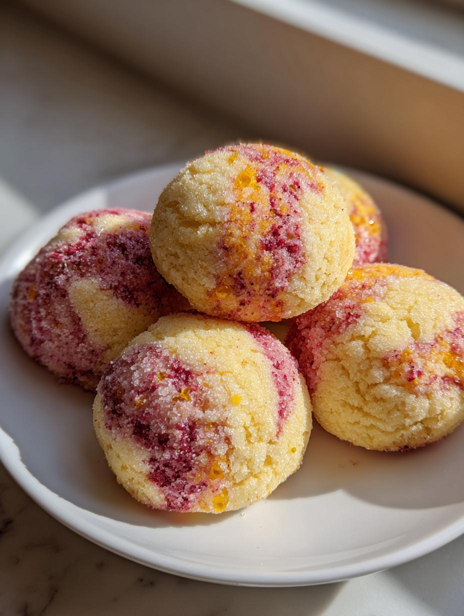 Raspberry Grapefruit Passionfruit Sugar Cookies Bliss 8 Raspberry + Grapefruit + Passionfruit Sugar Cookies - detail 3