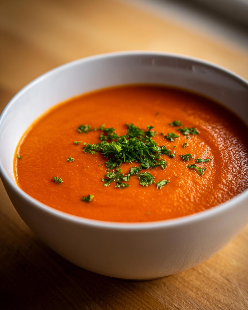 5 Star Roasted Red Pepper and Cauliflower Soup Joy 6 Roasted Red Pepper and Cauliflower Soup - detail 2